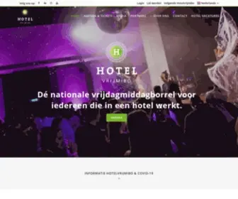 HotelvrijMibo.nl(De vrijdagmiddagborrel voor hotellerie Nederland) Screenshot