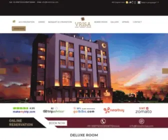 Hotelvrisa.com(Reasonable Hotel near Jaipur Airport) Screenshot