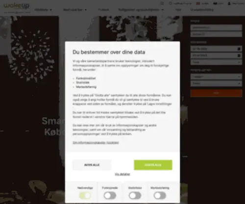Hotelwakeupcopenhagen.com(Wakeup Copenhagen) Screenshot