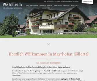 Hotelwaldheim.at(Hotel Waldheim) Screenshot