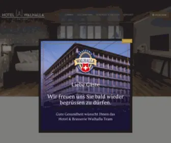 Hotelwalhalla.ch(Echte Gastfreundschaft und herzlicher Service im Hotel Walhalla) Screenshot