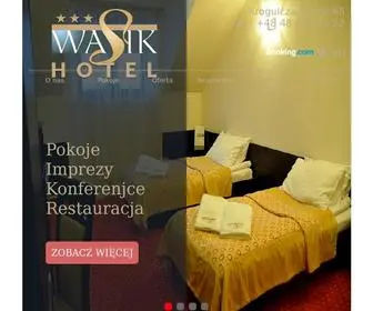 Hotelwasik.pl(Hotel Wasik Radom) Screenshot