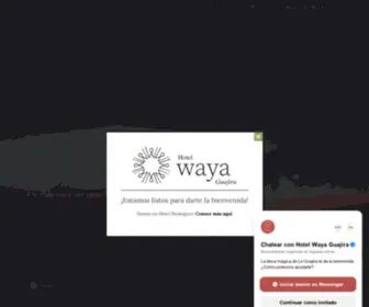 Hotelwayaguajira.com(Hotel Waya Guajira) Screenshot