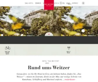 Hotelweitzer.com(Hotel Weitzer) Screenshot