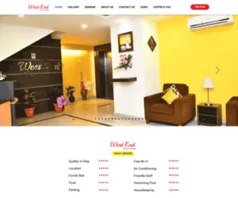 Hotelwestendkarwar.com(Hotel West End) Screenshot