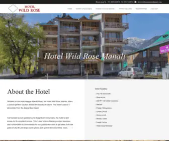 Hotelwildrosemanali.com(Hotel Wild Rose Manali) Screenshot