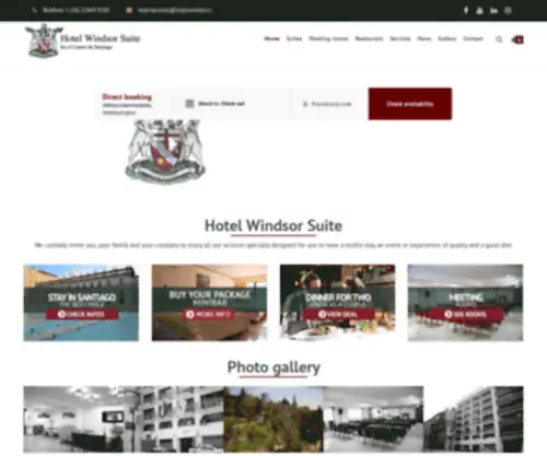 Hotelwindsor.cl(Hotel Windsor) Screenshot