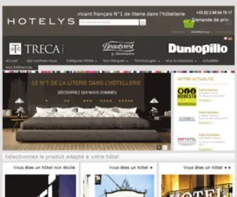 Hotelys.com(HOTELYS, fabricant fran) Screenshot
