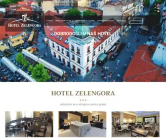 Hotelzelengora.com(Hotel Zelengora Kragujevac) Screenshot