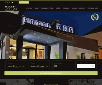 Hotelzen.rs(Hotel ZEN) Screenshot