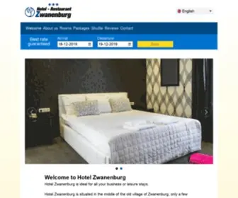 Hotelzwanenburg.nl(Gratis parkeren alleen tijdens uw verblijf) Screenshot