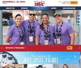 Hotfair.com(Heart O' Texas Fair & Rodeo Waco) Screenshot
