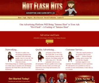 Hotflashhits.com(Hot Flash Hits) Screenshot