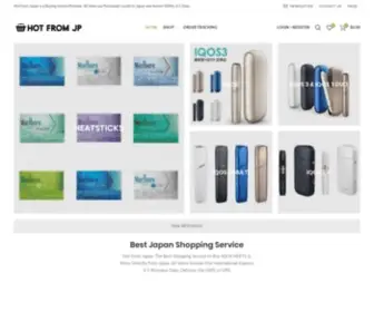 Hotfromjapan.com(Buy IQOS HEETS Online From Japan) Screenshot