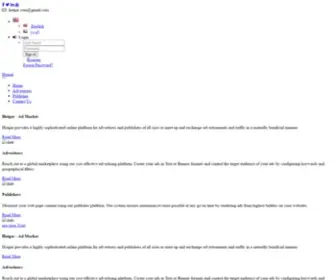 Hotgar.com(Advertising & Publisher Platform) Screenshot