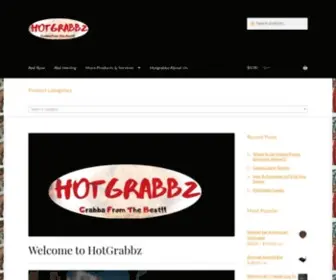 Hotgrabbz.com(Hot Grabbz Official Site) Screenshot