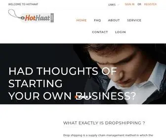 Hothaat.com(India's 1st Dropshipping Website) Screenshot