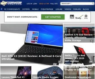 Hothardware.com(Computing And Tech Enthusiast News And Product Reviews) Screenshot