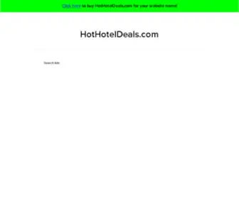 Hothoteldeals.com(Hothoteldeals) Screenshot