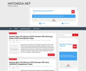 Hotindia.net(A Blog For Everyone) Screenshot