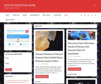 Hotinhoustonnow.com(WHERE YOU WANT TO BE) Screenshot