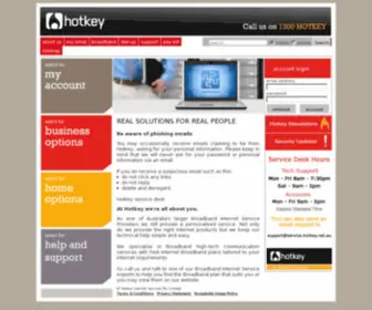Hotkey.net.au(Internet Service Provider (ISP)) Screenshot