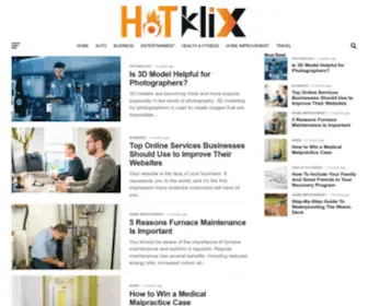 Hotklix.com(The Best Information Site You Could Ever Get About General) Screenshot
