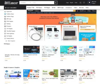 Hotlancer.com(WordPress Themes & Website Templates) Screenshot