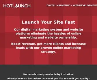 Hotlaunch.com(HOTLAUNCH Digital Marketing for Local Businesses) Screenshot