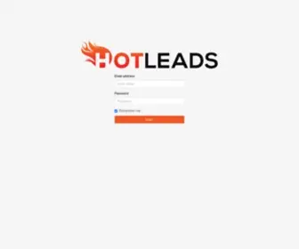 Hotleads.com(Hotleads) Screenshot