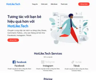 Hotlike.tech(Hotlike tech) Screenshot