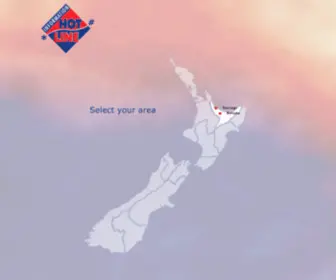 Hotline.co.nz(Select your area) Screenshot