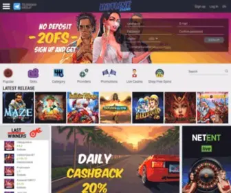 Hotlinecasino2.com Screenshot