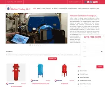 Hotlinetradingllc.com(Air Compressors In Dubai) Screenshot