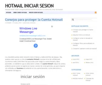 Hotmail-Iniciar-Sesion.org(HOTMAIL INICIAR SESION) Screenshot