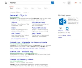 Hotmail.co(Bing) Screenshot