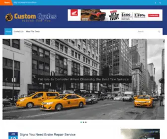 Hotmatchcustomcycles.com(Custom Cycles) Screenshot