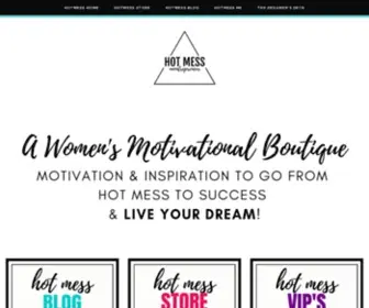 Hotmessmomtrepreneur.com(Hot Mess Momtrepreneur) Screenshot