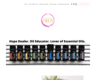 Hotmessoils.com(Hot Mess Oils) Screenshot