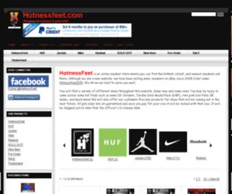 Hotnessfeet.com(Hotness Feet) Screenshot