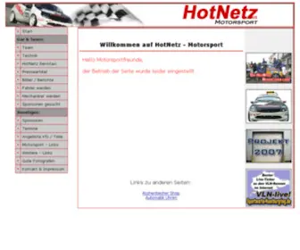 Hotnetz.de(Motorsport Rennsport VLN Nürburgring Langstreckenpokal Ford Puma CUP) Screenshot