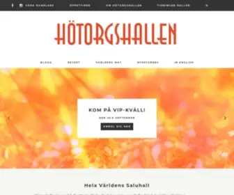 Hotorgshallen.se(Hötorgshallen) Screenshot