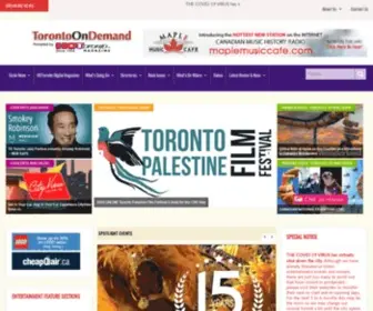 Hotoronto.com(Toronto On Demand) Screenshot