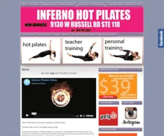 Hotpilateslasvegas.com(Inferno) Screenshot