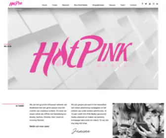 Hotpinkmedia.nl(Hot Pink Media) Screenshot