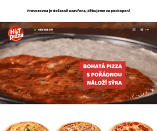 Hotpizza.cz(Rozvoz pizzy Liberec) Screenshot