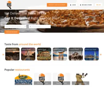 Hotplatedeliveries.com(Hot Plate Deliveries) Screenshot