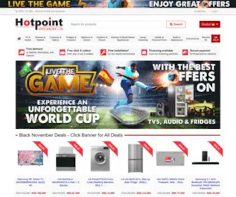Hotpoint.co.ke(Kenya's premier supplier of TVs) Screenshot