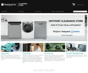 Hotpointclearance.co.uk(Clearance Store) Screenshot