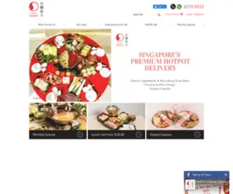 Hotpotmaster.sg(Order Hotpot Online) Screenshot